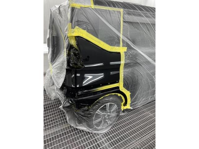 リヤ廻り修理　ソリオバンディット　ＤＡＡ－ＭＡ３６Ｓ　ご新規様　初来店　大阪市　車検　修理　鈑金　塗装　事故修理　パーツ持込取付　西成区　阿倍野区　住吉区　住之江区　