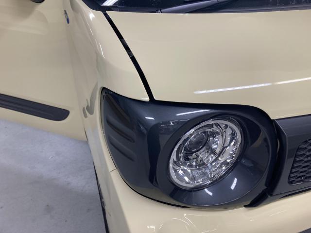 フロント廻り修理　スペーシアギア　４ＡＡ－ＭＫ５３Ｓ　Ｒ５年式　ご新規様　初来店　大阪市　車検　修理　鈑金　塗装　事故修理　パーツ持込取付　西成区　阿倍野区　住吉区　住之江区　