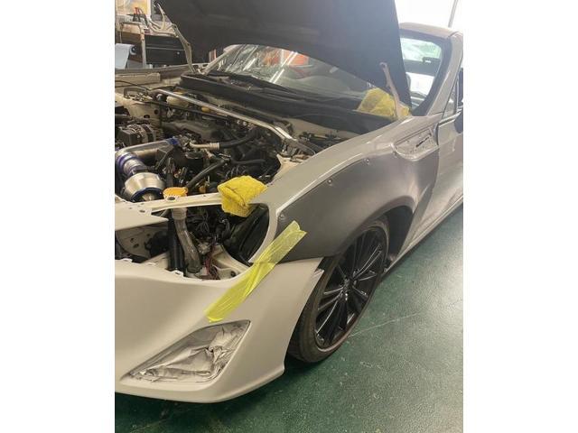 トヨタ　８６　GT86　ZN6　全塗装　ナルドグレー