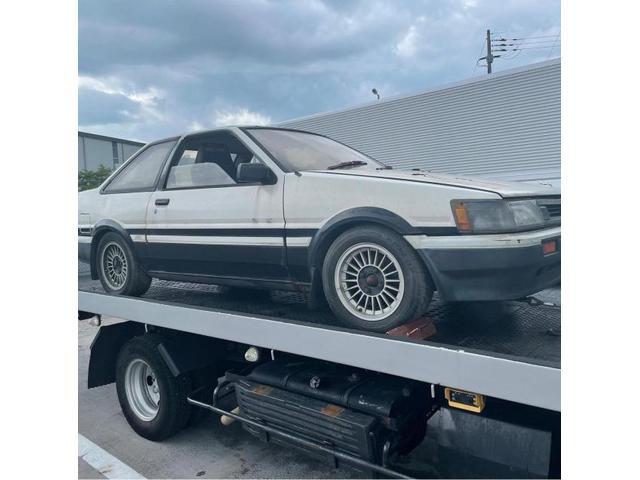 AE８６　熟成20年物です。車体・エンジン・塗装すべての工程を自社で