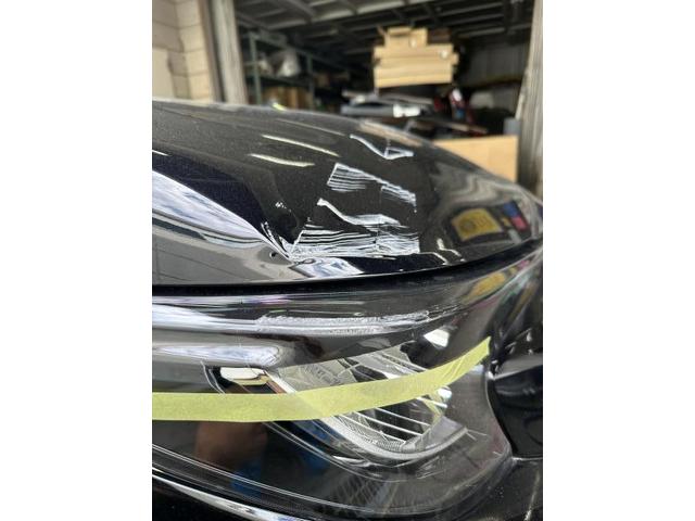 トヨタ　カローラツーリング　保険修理　塗装　純正新品部品交換　レンタカー　