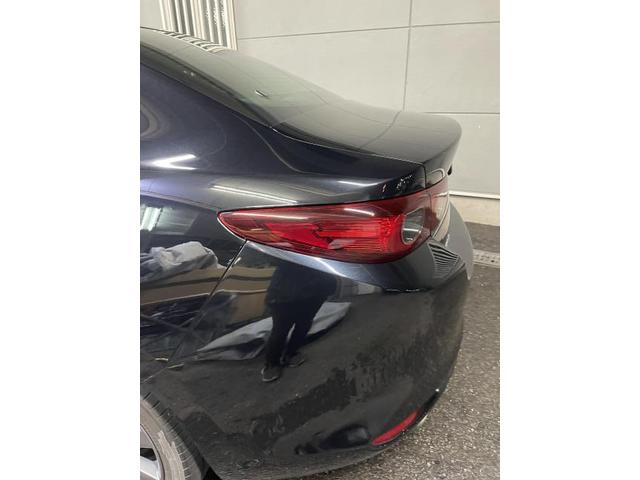 マツダ　マツダ３　セダン　クオータ修理　キズ・へこみ直し　板金塗装　現物修理