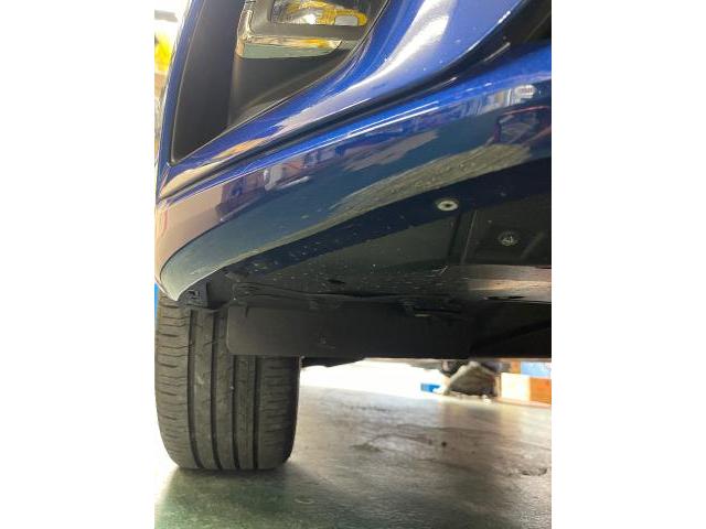 ルノー　ルーテシア　キズ修理　フロントバンパー修理　部分塗装　