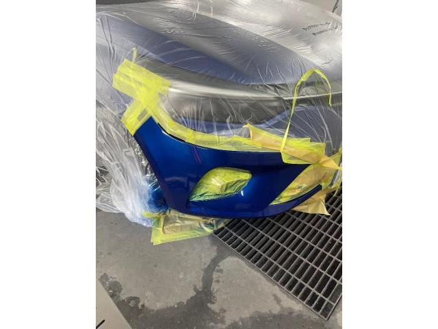 ルノー　ルーテシア　キズ修理　フロントバンパー修理　部分塗装　