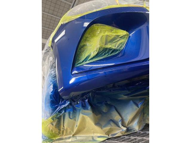 ルノー　ルーテシア　キズ修理　フロントバンパー修理　部分塗装　