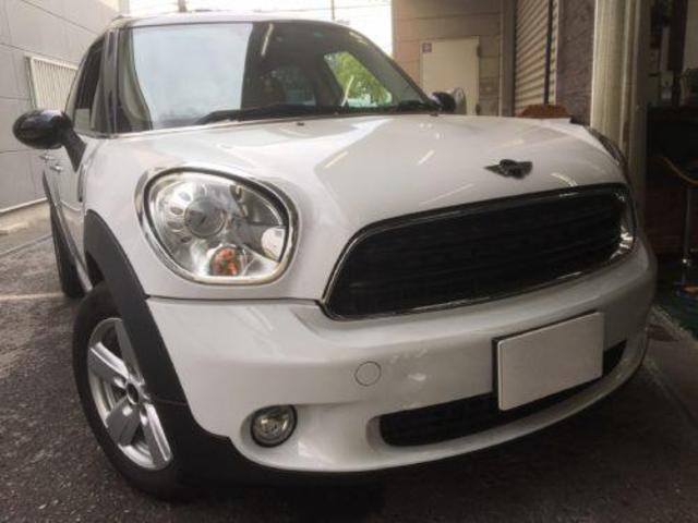 【ミニクーパー】クロスオーバーフロントバンパー修理