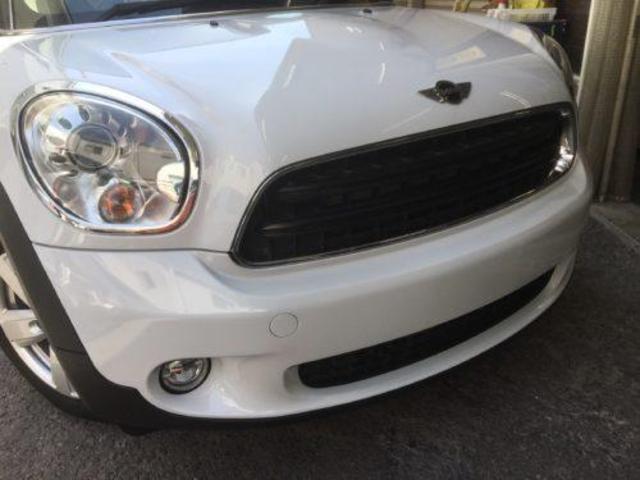 【ミニクーパー】クロスオーバーフロントバンパー修理