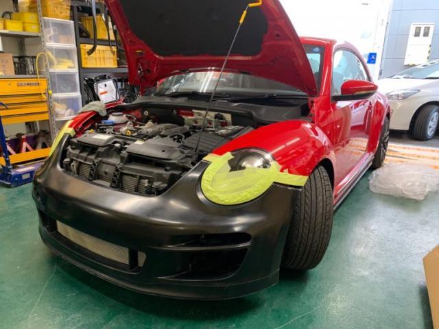 【フォルクスワーゲン ビートル】板金・外装補修