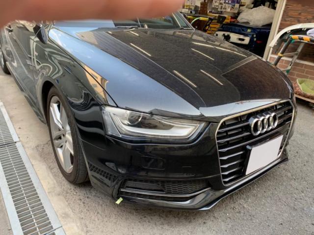 【アウディ　Ａ４】キズ・へこみ直し