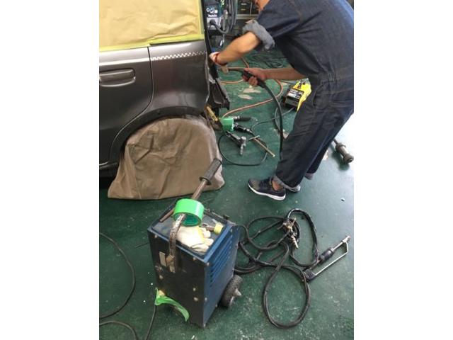 【フィアット】キズ・へこみ直し