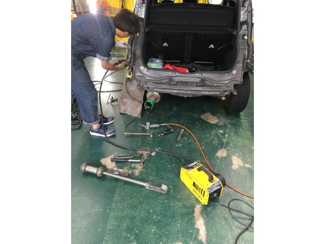 【フィアット】キズ・へこみ直し