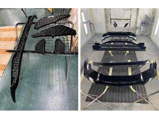 【ランボルギーニ ウラカン】塗装