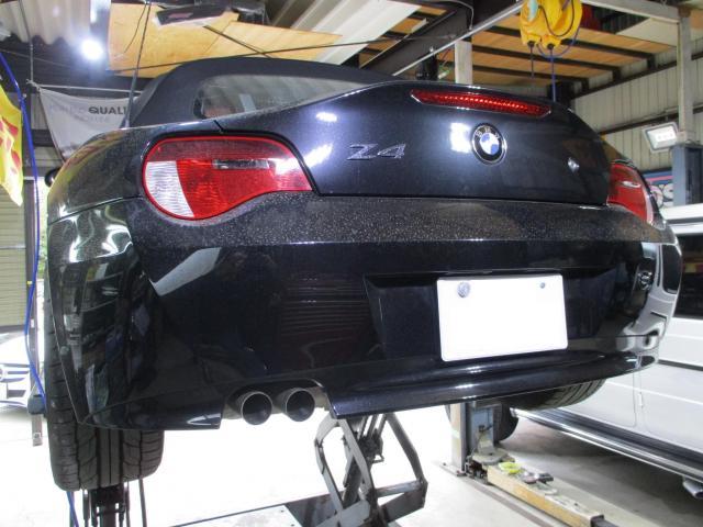 BMW Z4 スポーツマフラー取付