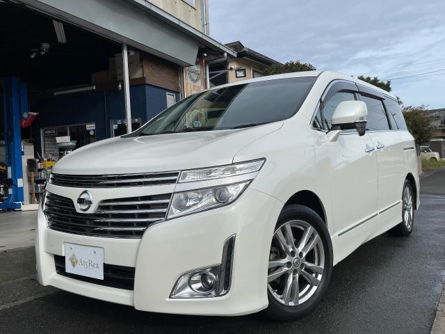 日産　エルグランド　カスタム 後期フェイス　車検・整備・修理・メンテナンス・タイヤ交換・持込パーツ取付　大歓迎　南丹市　亀岡市　西京区　京都府