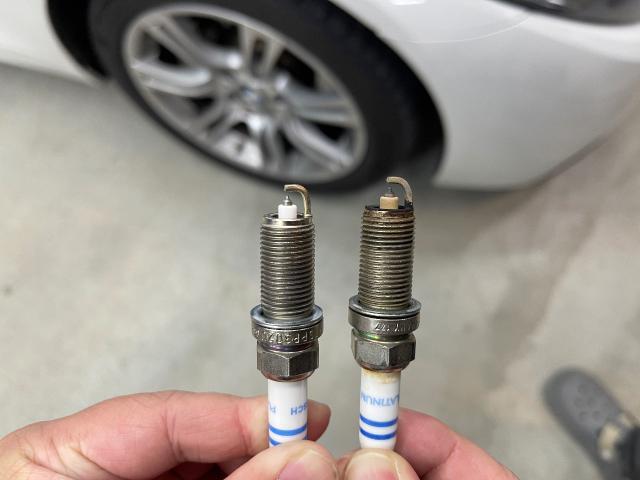 ５シリーズ　F10 　プラグ・コイル交換　タイヤ交換・車検・整備・修理・メンテナンス・タイヤ交換・持込パーツ取付　大歓迎　南丹市　亀岡市　西京区　京都府