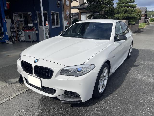 ５シリーズ　F10 　プラグ・コイル交換　タイヤ交換・車検・整備・修理・メンテナンス・タイヤ交換・持込パーツ取付　大歓迎　南丹市　亀岡市　西京区　京都府