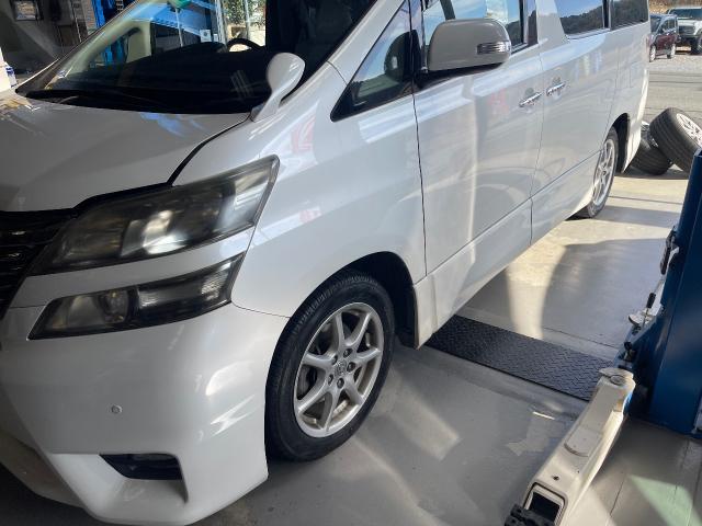 トヨタ　ヴェルファイア　ガソリン車用(オイル交換)　車検・整備・修理・メンテナンス・タイヤ交換・持込パーツ取付　大歓迎　南丹市　亀岡市　西京区　京都府