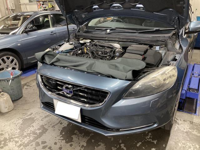 ボルボ V40 エンジン関連修理・整備 京都府 京都市 輸入車 外車 修理 車検 メンテナンス カスタム タイヤ交換 宇治市 長岡京市 亀岡市 大津市 草津市 守山市 栗東市 茨木市 高槻市 奈良市