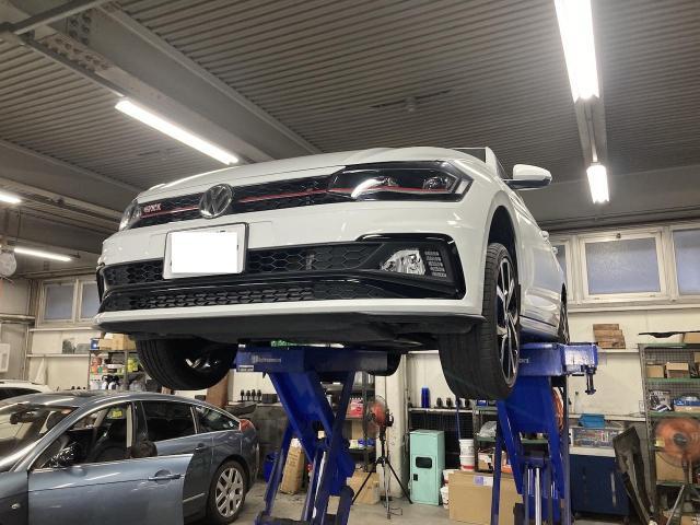 フォルクスワーゲン ポロGTI サスペンション・足回り修理・整備 ABSセンサー 京都市 輸入車 外車 修理 車検 メンテナンス カスタム タイヤ交換 宇治市 長岡京市 亀岡市 大津市 草津市 守山市 栗東市 茨木市 高槻市 奈良市