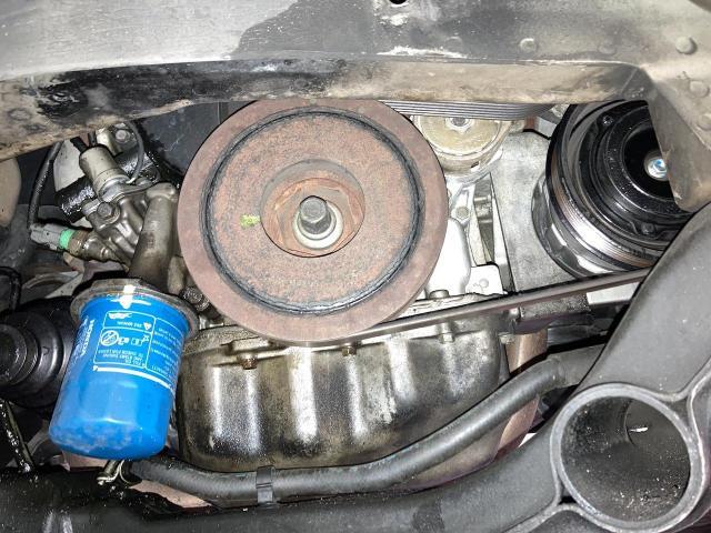 ホンダ　ラグレイト　エンジン関連修理・整備　ベルト　交換　セルモーター　京都府　京都市　輸入車　外車　修理　車検　メンテナンス　カスタム　タイヤ交換　宇治市　長岡京市　亀岡市　大津市　草津市　守山市　栗東市　茨木市　高槻市　奈良市