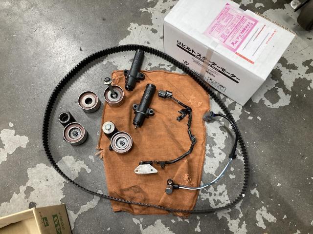 ホンダ　ラグレイト　エンジン関連修理・整備　ベルト　交換　セルモーター　京都府　京都市　輸入車　外車　修理　車検　メンテナンス　カスタム　タイヤ交換　宇治市　長岡京市　亀岡市　大津市　草津市　守山市　栗東市　茨木市　高槻市　奈良市