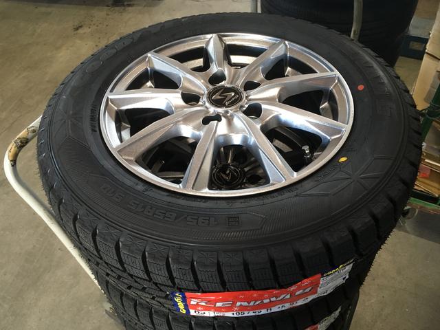 新車 トヨタ ヴォクシー グッドイヤーICENAVI6 195/65R15 アルミ 新車 トヨタ ヴォクシー グッドイヤーICENAVI6 195/65R15 アルミ