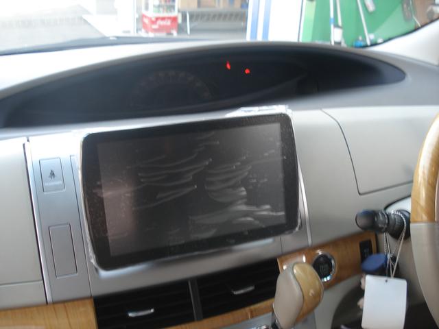山形県酒田市ジャックロード、部品持込み作業、カーナビ取付。パナソニック９インチナビ