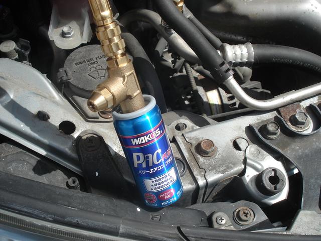 山形県酒田市、部品持込大歓迎ジャックロード、トヨタ・エスティマにワコーズのＲＥＣＳとパワーエアコンプラスＰＡＣを施工。