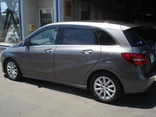 山形県酒田市、部品持込み大歓迎、車好き応援のジャックロード、ベンツＢクラスボディーコーティングメンテナンス施工。