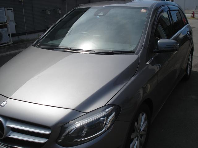 山形県酒田市、部品持込み大歓迎、車好き応援のジャックロード、ベンツＢクラスボディーコーティングメンテナンス施工。