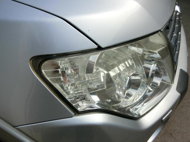 パジェロ、ヘッドライトスチーマー施工。