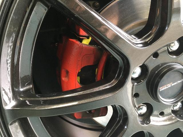 スズキ スイフトスポーツ ZC32S ブレーキパッド  ブレーキフルード 交換 持ち込み いわき 小名浜 修理 整備