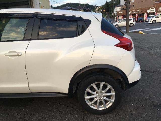 日産 ニッサン ジューク　 板金  塗装　キズ　 ヘコミ