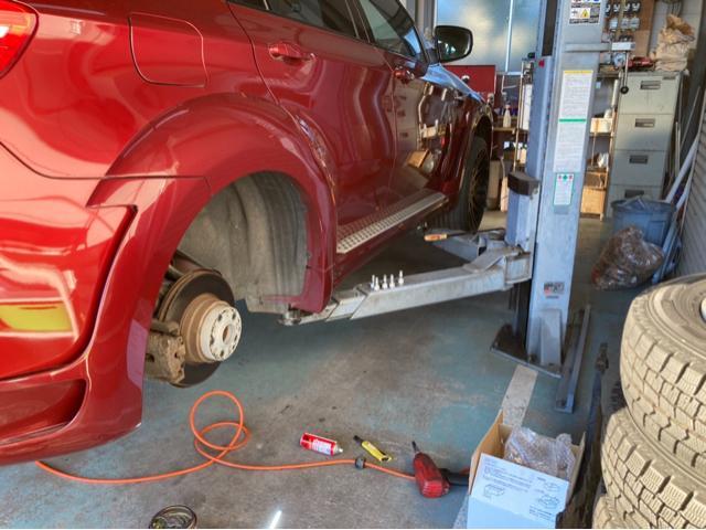 BMW X6　エアサス
